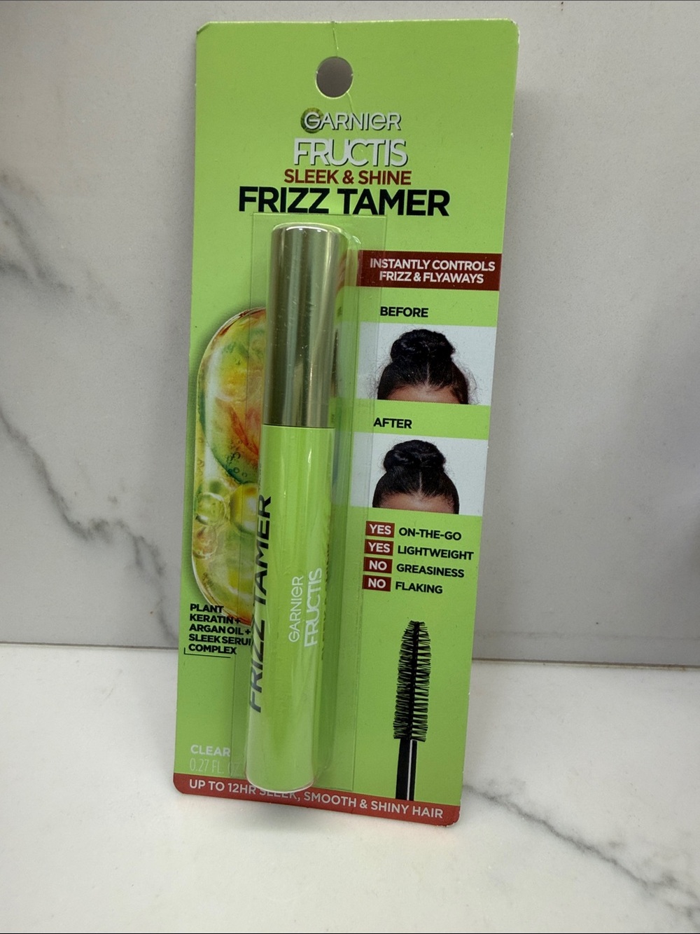 Garnier Fructis Sleek & Shine Frizz Tamer - Bright Green